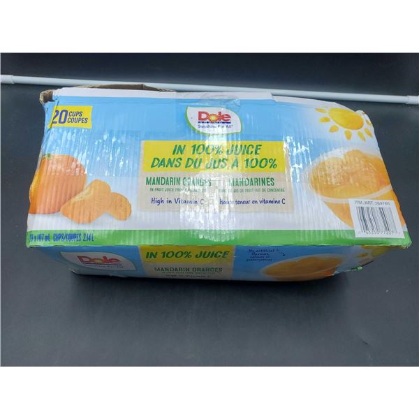 Dole Mandarin Oranges Cups (20 x 107ml)