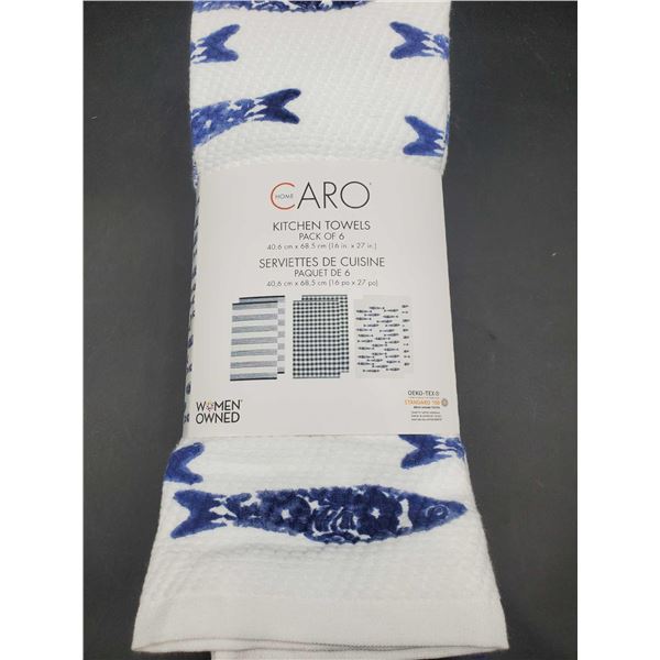 Home Caro Kitchen Towels (6pk)