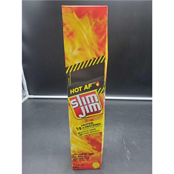 Hot AF Slim Jim Sausage Sticks (24 x 27.5g)