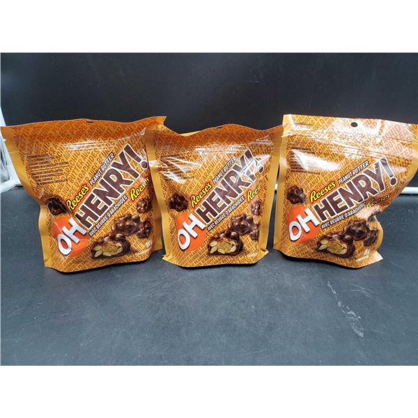 Reese's Peanut Butter Oh Henry Candy Bites (3 x 180g)