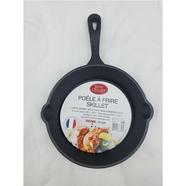 Remy Olivier 17cm Solid Cast Iron Pan