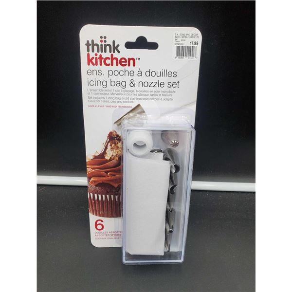 Think Kitchen Icing Bag & Nozzle Set
