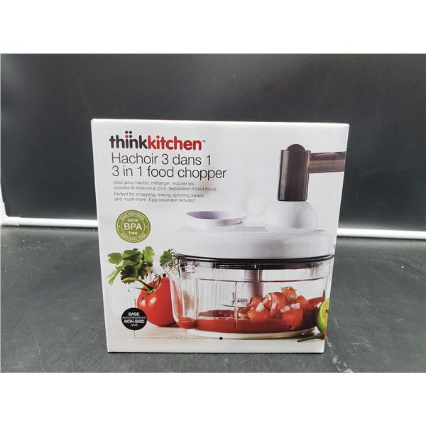 Think Kitchen 3 in 1 Food Chopper