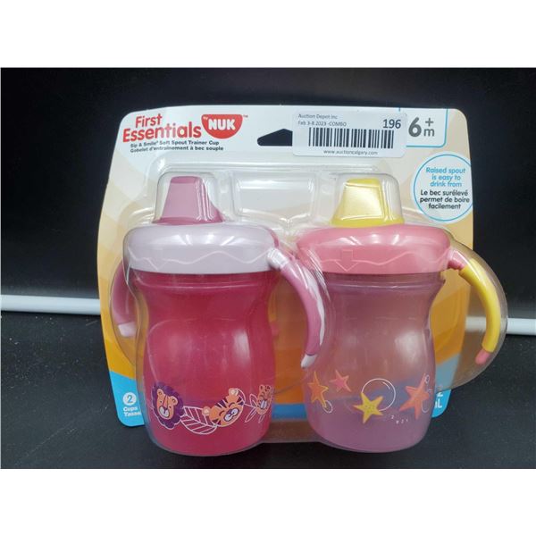 Nuk First Essentials Soft Spout Training Cups (2pk)