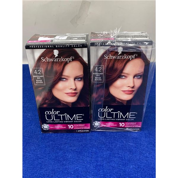 Schwarzkopf Color Ultime (2 x 2 applications) Mahogany Red
