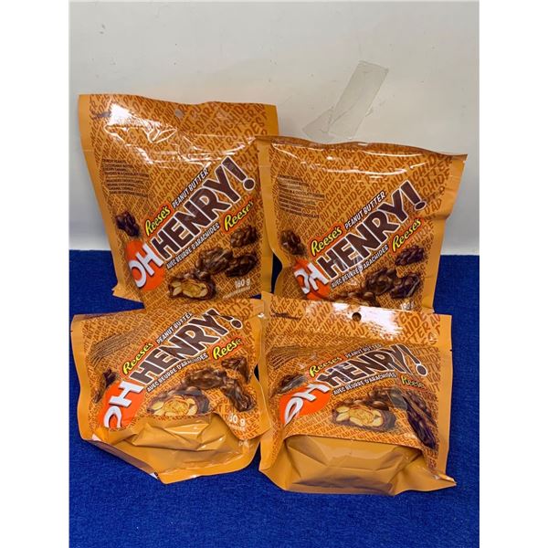 Reese's Peanut Butter Oh Henry Candy Bites (4 x 180g)