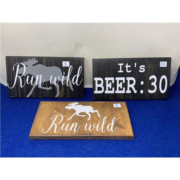 Lot of Home Decor Sign