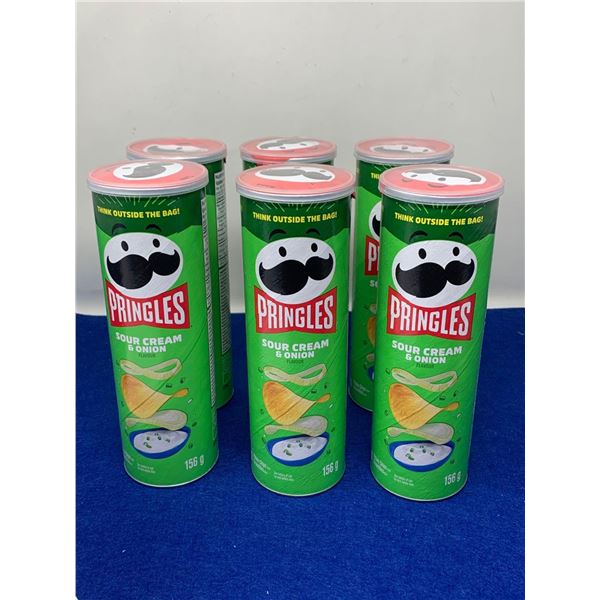 Pringles Sour Cream & Onion (6 x 156g)