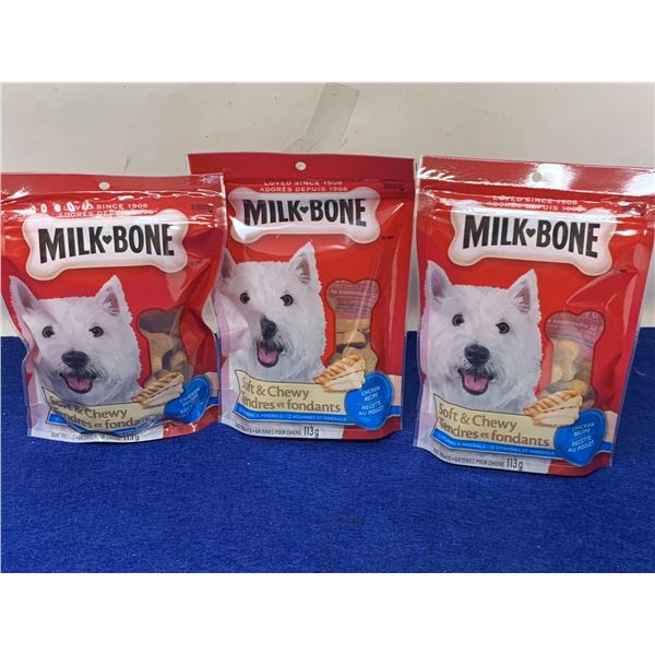 Milk Bone Soft & Chewy Dog Treats (3 x 113g)