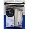 Image 1 : Design Solutions Total Blackout Quinn Grommet Top Panel (50 x 95)