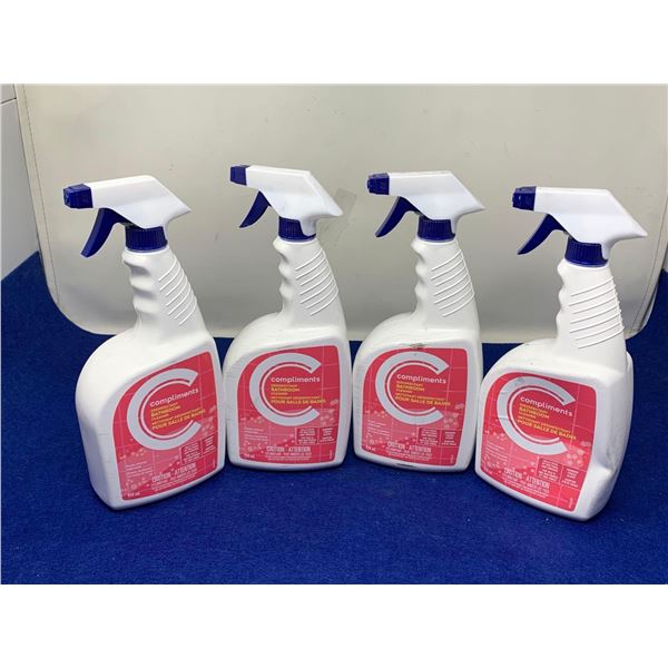 Compliments Disinfectant Bathroom Cleaner (4 x 950ml)