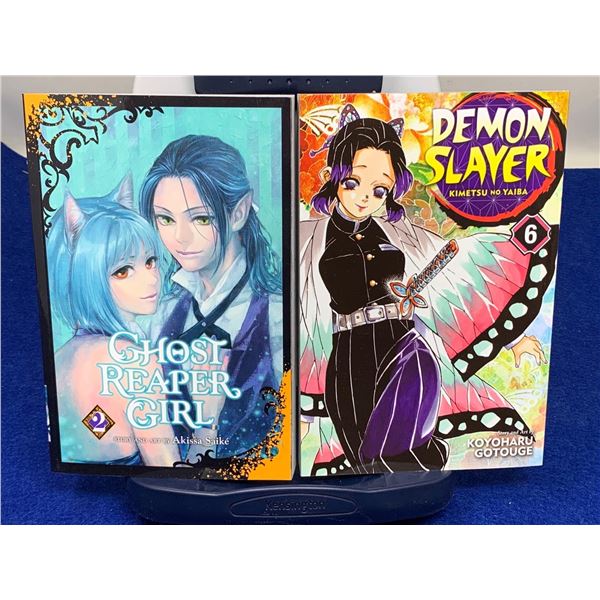 Ghost Reaper Girl and Demon Slayer Mangas