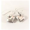 Image 1 : $160 Silver Heart Earrings