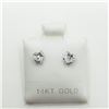 Image 1 : $240 14K  CZ Earrings