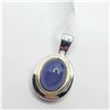 Image 1 : $160 Silver Tanzanite(1.7ct) Pendant