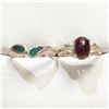 Image 1 : $120 Silver Genuine Gemstone Ring