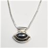 Image 1 : $140 Silver Genuine Gemstone Necklace
