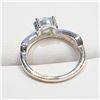 Image 4 : $100 Silver Blue Topaz Ring