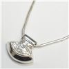 Image 3 : $140 Silver Genuine Gemstone Necklace