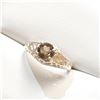 Image 3 : $100 Silver Smokey Topaz Ring