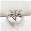 Image 1 : $100 Silver CZ Ring