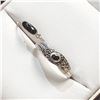 Image 3 : $100 Silver Blackonyx & Marcasite Ring