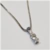 Image 2 : $100 Silver CZ Necklace