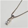 Image 3 : $100 Silver CZ Necklace