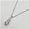 Image 3 : $100 Silver CZ Necklace