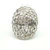 Image 1 : $440 Silver Diamond (1.35ct) Ring