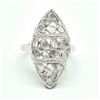 Image 1 : $460 Silver Diamond (0.75ct) Ring