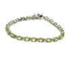 Image 1 : $540 Silver Peridot(8.5ct) Bracelet
