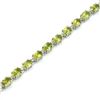 Image 2 : $540 Silver Peridot(8.5ct) Bracelet