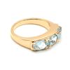 Image 2 : $260 RoseGold Plated Sil Blue Topaz(1.35ct) Ring