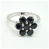 Image 1 : $180 Silver Blue Sapphire(1.8ct) Ring