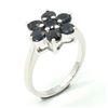 Image 3 : $180 Silver Blue Sapphire(1.8ct) Ring