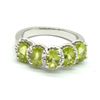 Image 1 : $300 Silver Peridot(2.25ct) Ring