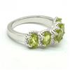 Image 2 : $300 Silver Peridot(2.25ct) Ring