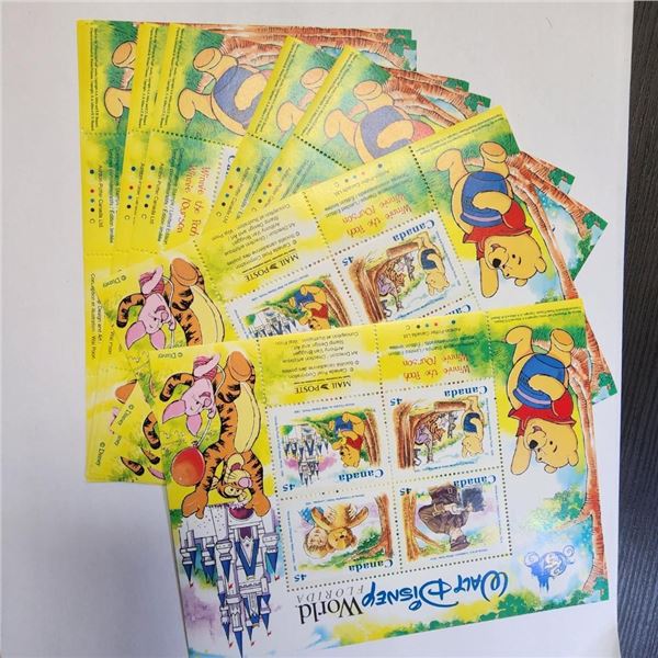 $18  Pack Of 40 Walt Disney Mint Condition Stamps