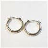Image 1 : $250 14K  0.67G Hoop Earrings