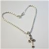 Image 2 : $60 Silver Cross 7.5" Bracelet