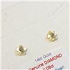 Image 2 : $300 14K  Genuine Diamond 2In1 With Mother Of Pearl(0.08ct) Earrings