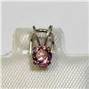 Image 1 : Silver Garnet(0.32ct) Pendant