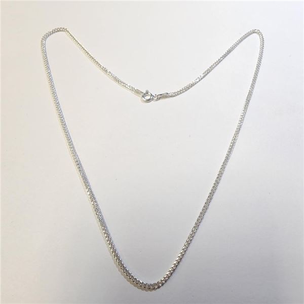 $60 Silver 16"  Necklace