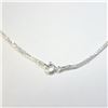Image 3 : $60 Silver 16"  Necklace