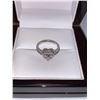 Image 4 : Ladies ,985 Silver Multi Stone Heart Dress Ring