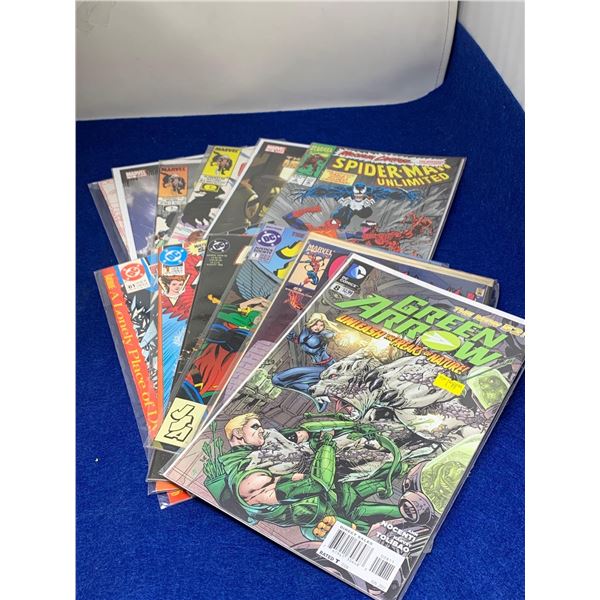 Assorted Collector comics mint in sleaves - WHOLESALE LOT OF APPROX. 100 COMICS - BOXED