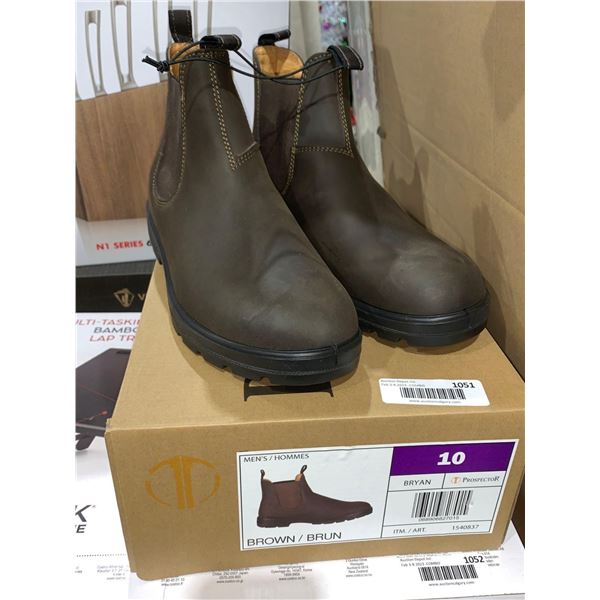 Prospector Men's Size 10 Brown Ankle Boot