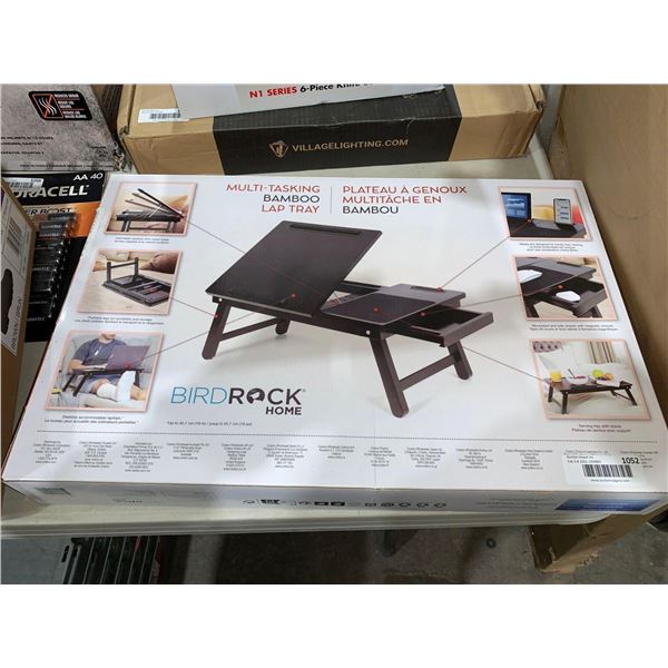 BirdRock Home Multi-tasking Bamboo Lap Tray