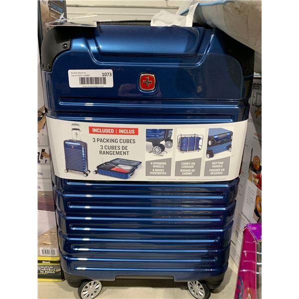 Swiss Gear SW46269 Blue 21x14x9" Carry on luggage